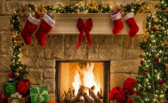 Elle transforme une boite usée et en fabrique une magnifique décoration pour Noël ! 
