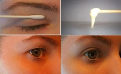 Blanc d’œuf : une astuce naturelle pour des paupières lissées temporairement 🌿✨