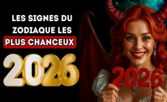4 signes du zodiaque qui seront les plus chanceux en 2026